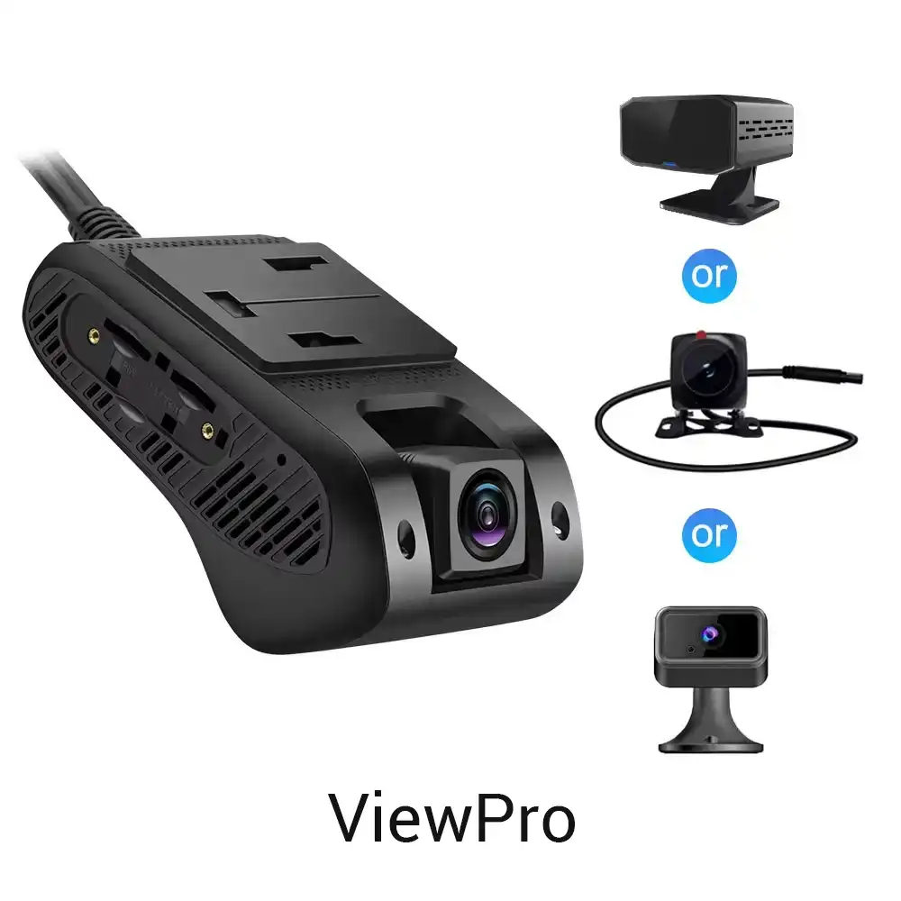 Dashcam Mobil 4G ViewPro dengan GPS Tracker & Live Video