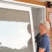 Pemasangan sensor pintu kaca otomatis