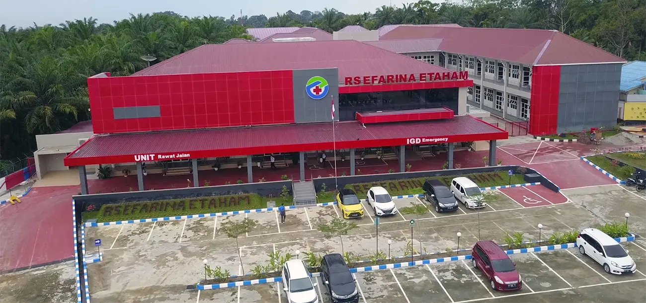 RS Efarina Etaham Pematang Siantar menggunakan akses kontrol Stedy