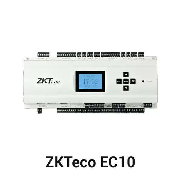 Panel kontroler lift ZKTeco EC10 untuk manajemen 10 lantai